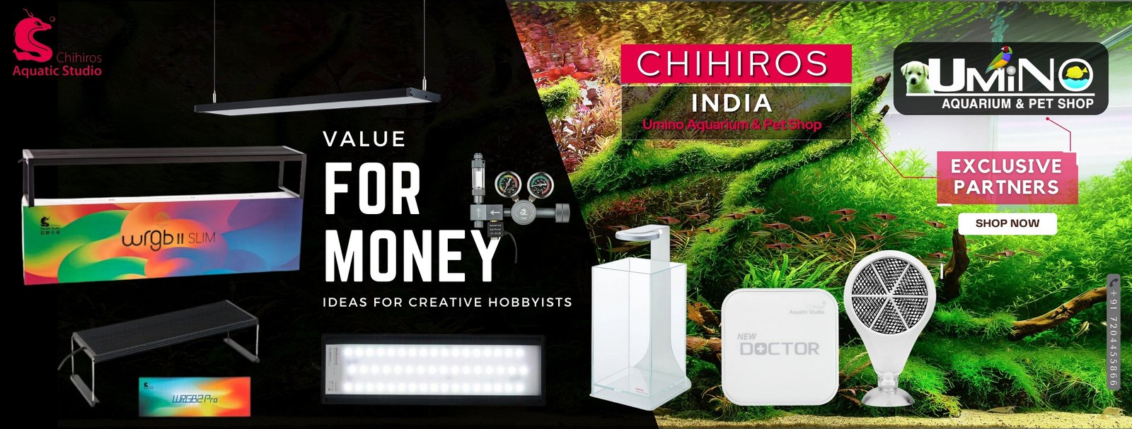 Chihiros Umino Partners Mobile Banner