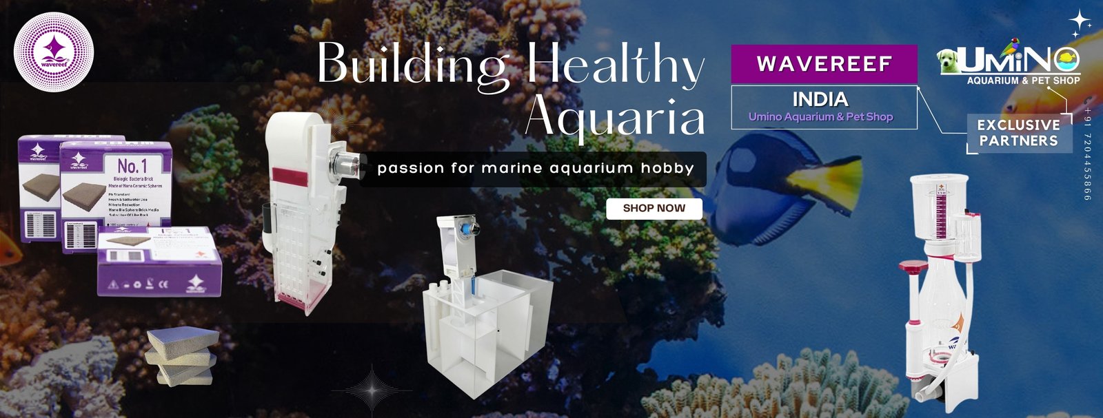 Wavereef Umino Partners Mobile Banner